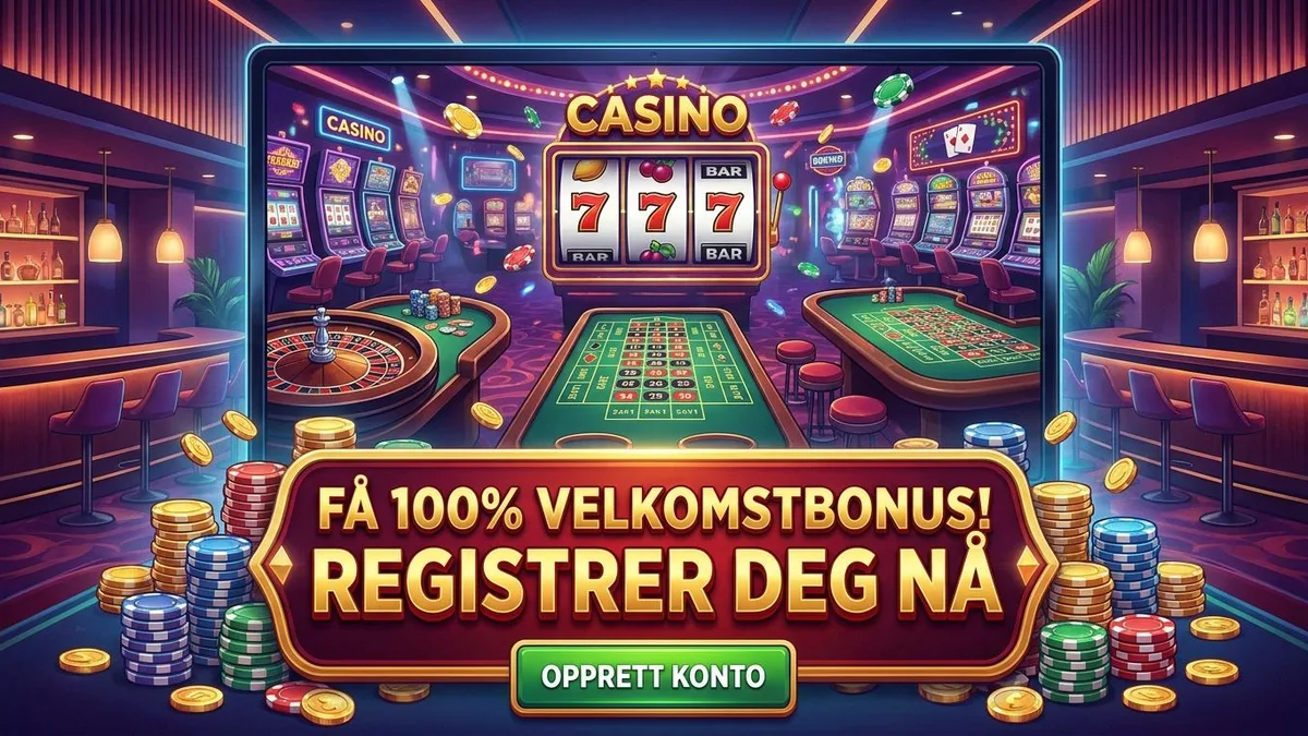 Registrer deg med bonus
